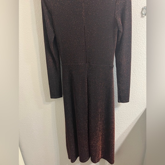 H&M Sparkly Long sleeve dress size Sm - Picture 7 of 9